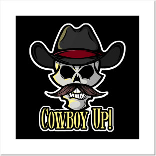 Cowboy Up! Posters and Art